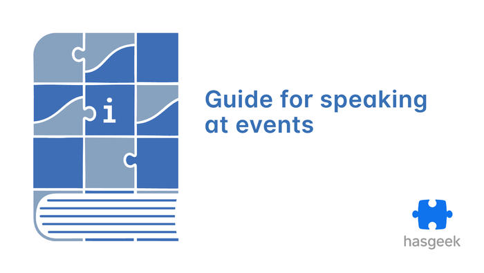 A guide to prepare for speaking at events