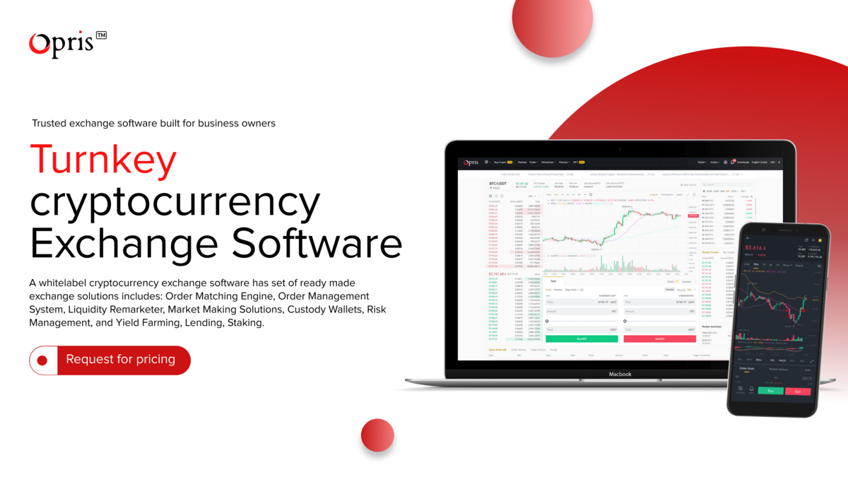 Cryptocurrency Exchange Software Development - Opris Exchange