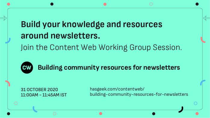 Building community resources for newsletters