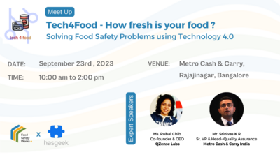 Tech4Food - How fresh is your food ?