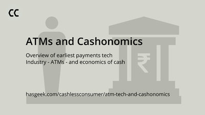 ATMs and Cashonomics