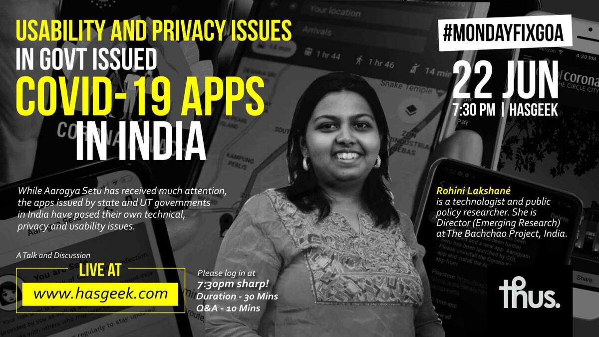 Usability and privacy issues in government-issued Covid-19 apps in India