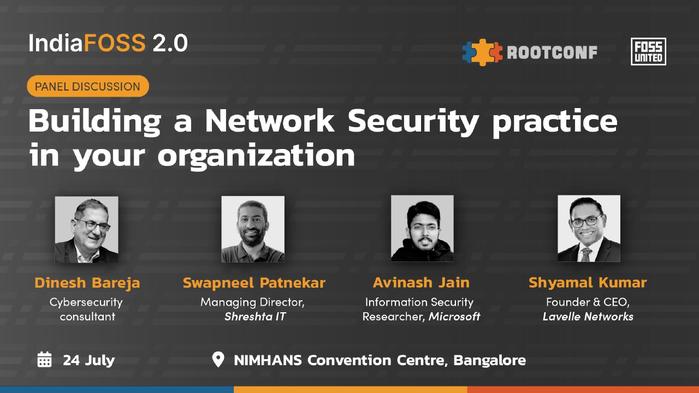 Building a network security practice in your organization