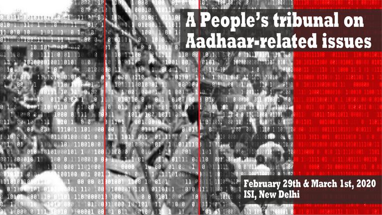 People's tribunal on Aadhaar-related issues