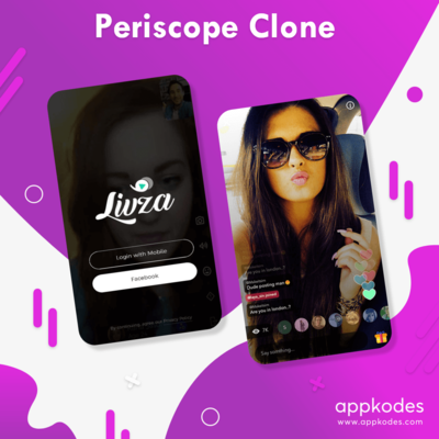Appkodes Periscope clone-Launch your online live streaming platform