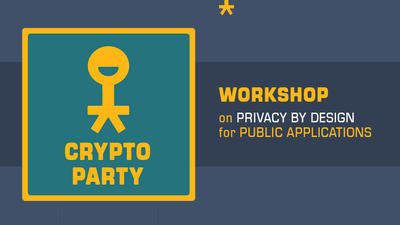 Workshop on Privacy by Design for Public Applications