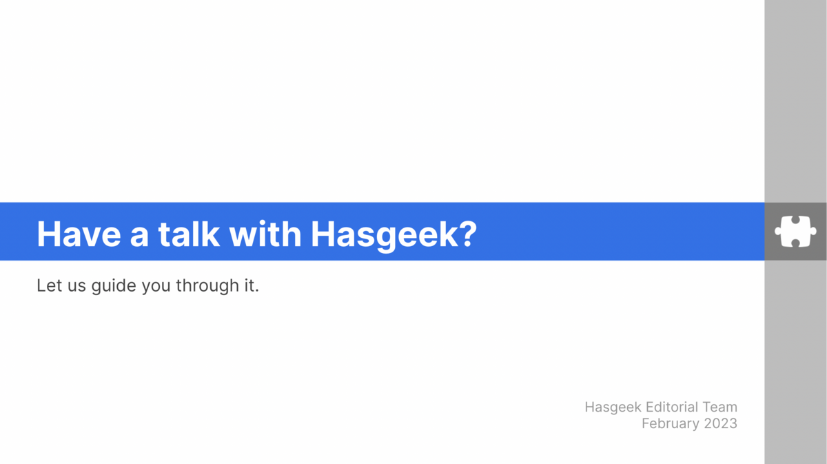 Hasgeek Speaker Guidelines