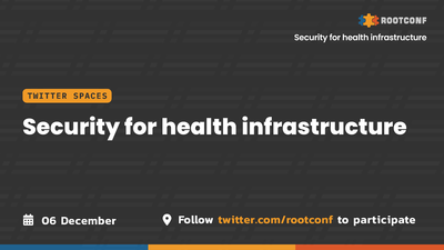Security for health infrastructure
