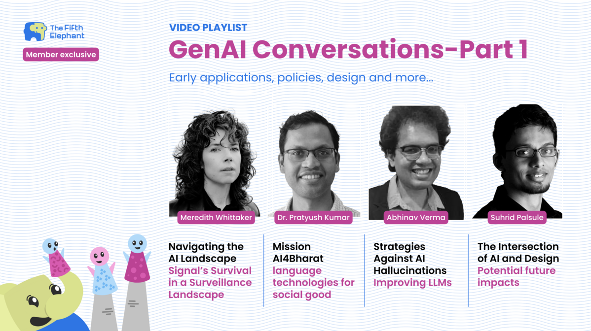 GenAI conversations: Early applications, policies, design and more