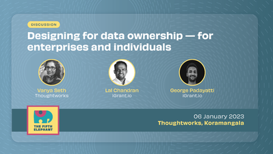 Designing for data ownership, control and regulatory compliance - for enterprises and individuals