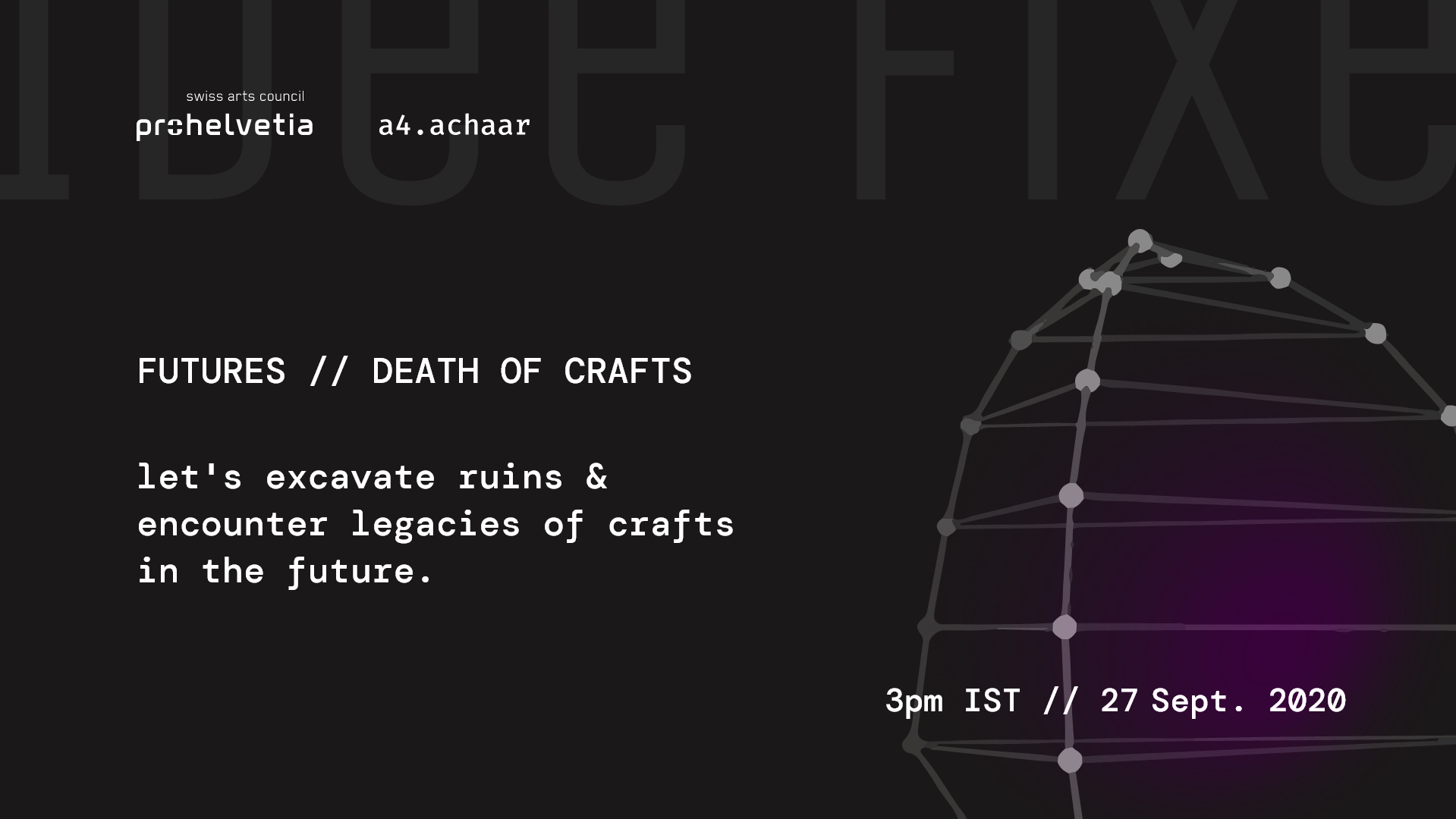 FUTURES // DEATH OF CRAFTS