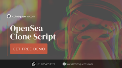 OpenSea Clone Script | Get free demo from Coinsqueens
