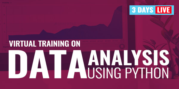 3 Days Live Training on Data Analysis using Python