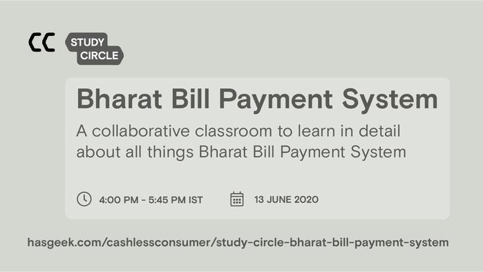 Study Circle - Bharat Bill Payment System