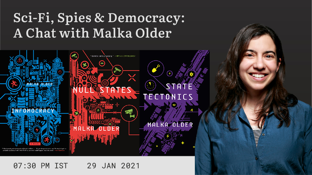 Sci-Fi, Spies & Democracy: A Chat with Malka Older