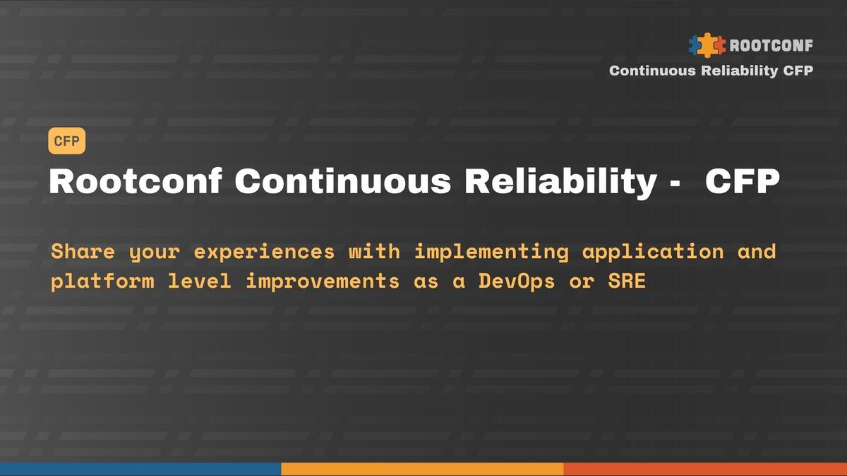 Continuous Reliability - CFP