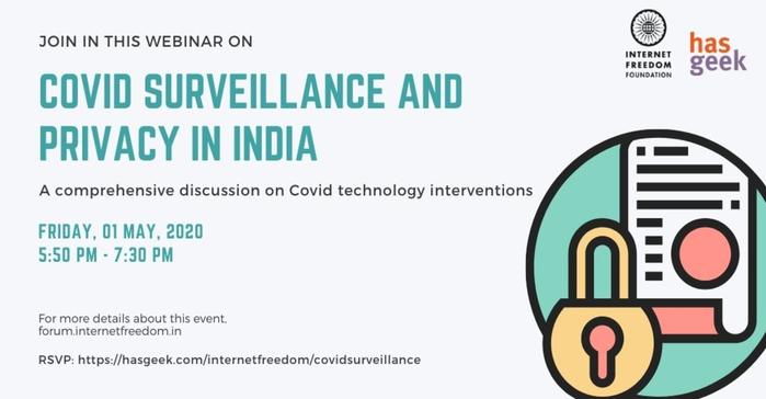 Covid Surveillance and Privacy in India
