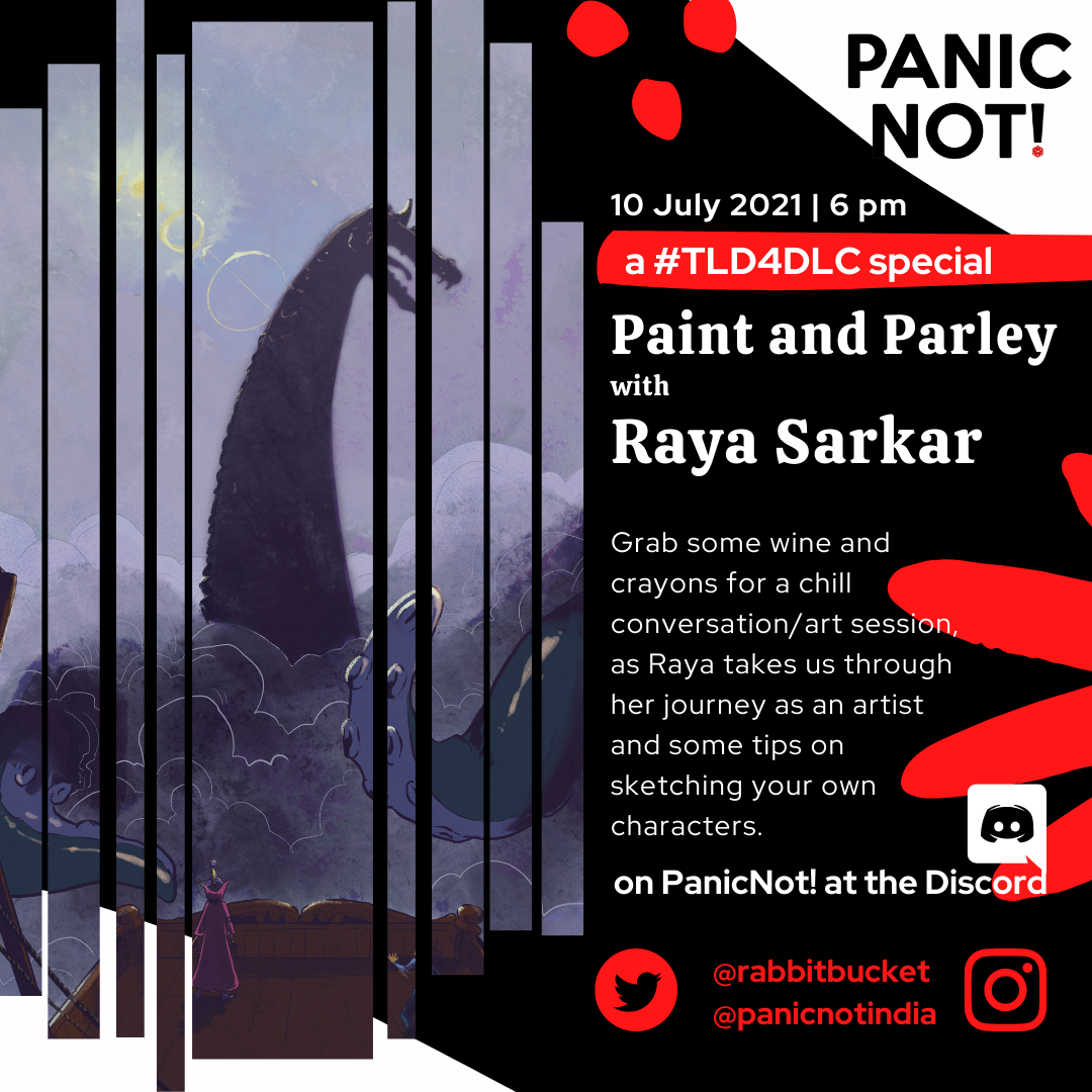 Paint and Parley: Interview and art session with Raya Sarkar