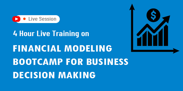 4 Hour Live Training on Financial Modeling Bootcamp for Business Decision Making